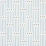 DOTTED STRIPE fabric SKY color by Schumacher