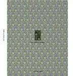DOWNTOWN Fabric – GREEN AND BLACK | Schumacher | Wallpaper T DOWNTOWN fabric GREEN AND BLACK color by Schumacher