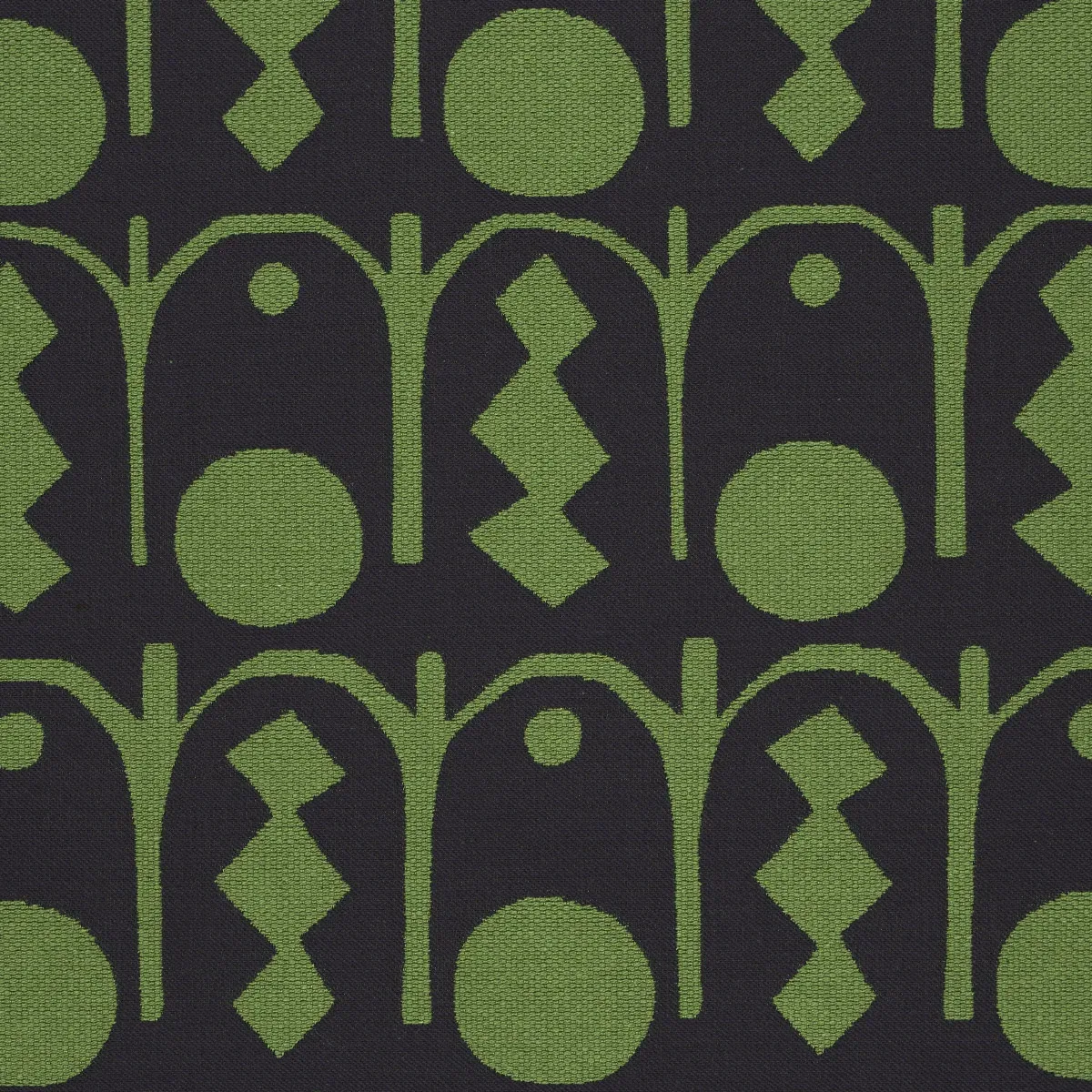 DOWNTOWN Fabric – GREEN AND BLACK | Schumacher | Wallpaper T DOWNTOWN fabric GREEN AND BLACK color by Schumacher