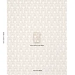 DOWNTOWN Fabric – NATURAL | Schumacher | Wallpaper Twins DOWNTOWN fabric NATURAL color by Schumacher