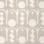 DOWNTOWN Fabric – NATURAL | Schumacher | Wallpaper Twins DOWNTOWN fabric NATURAL color by Schumacher