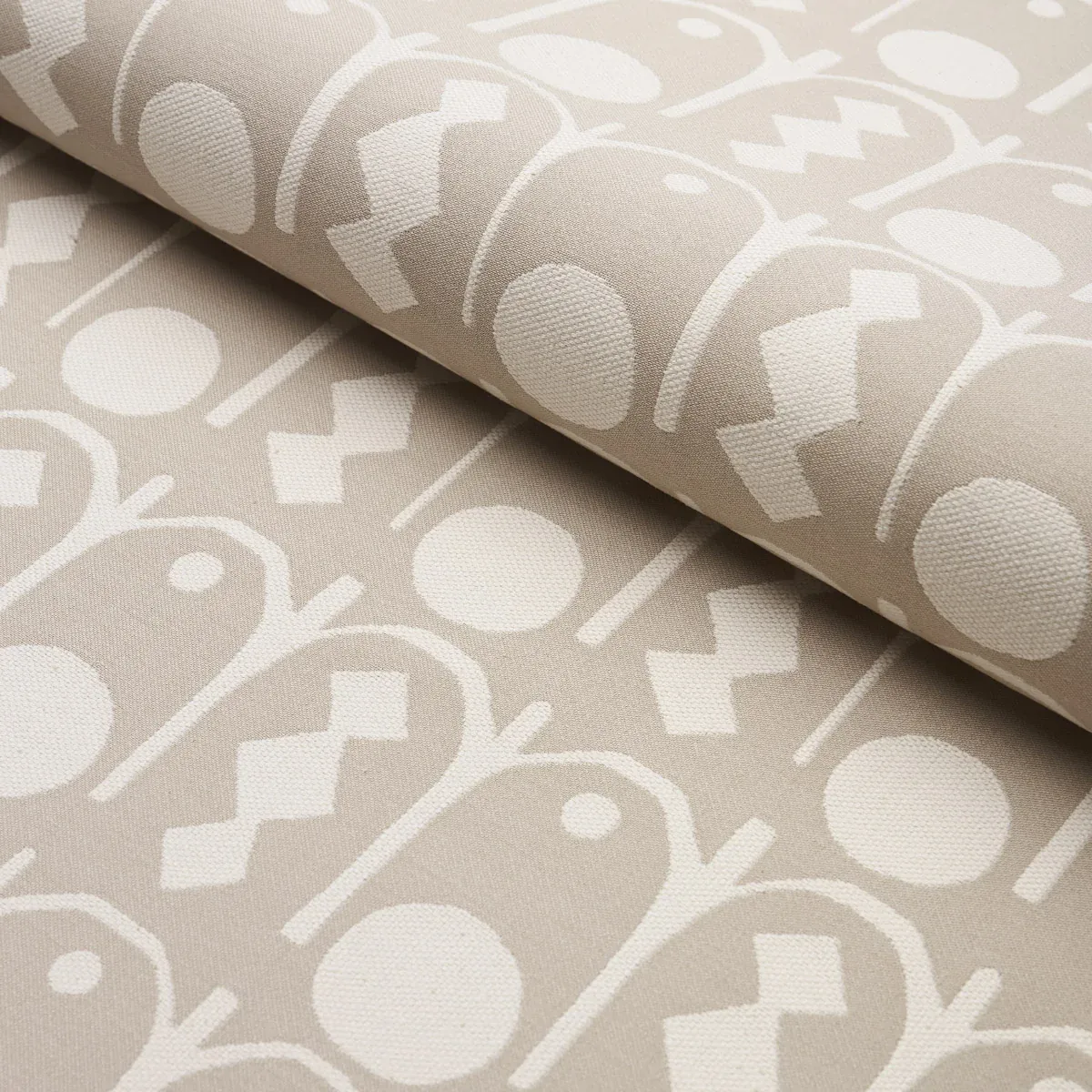 DOWNTOWN Fabric – NATURAL | Schumacher | Wallpaper Twins DOWNTOWN fabric NATURAL color by Schumacher