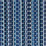 DOWNTOWN VELVET fabric INDIGO color by Schumacher