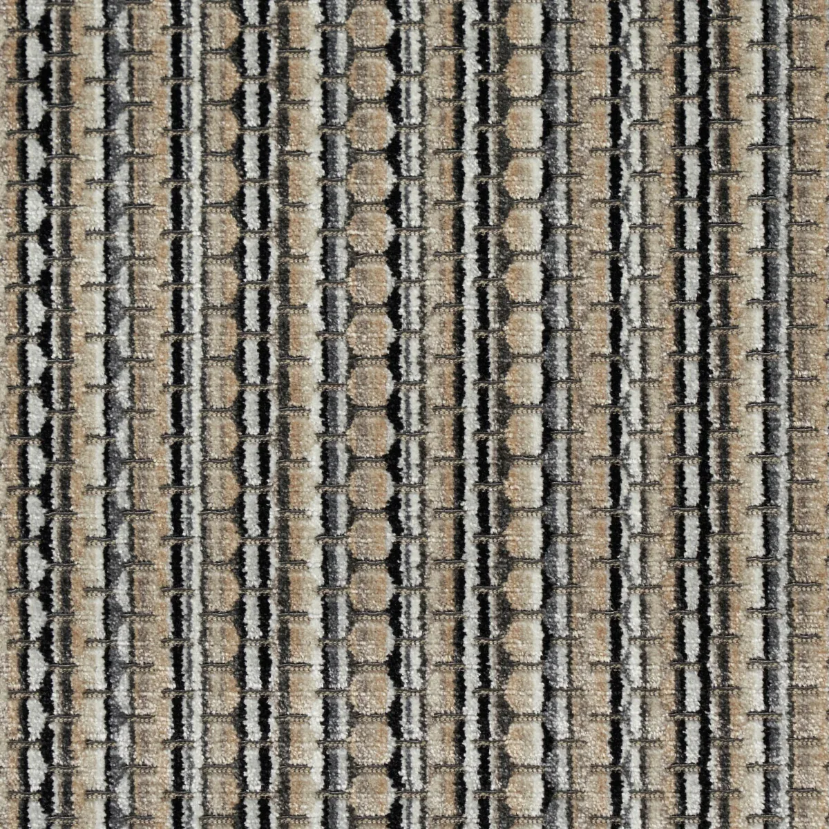 DOWNTOWN VELVET fabric PEBBLE color by Schumacher