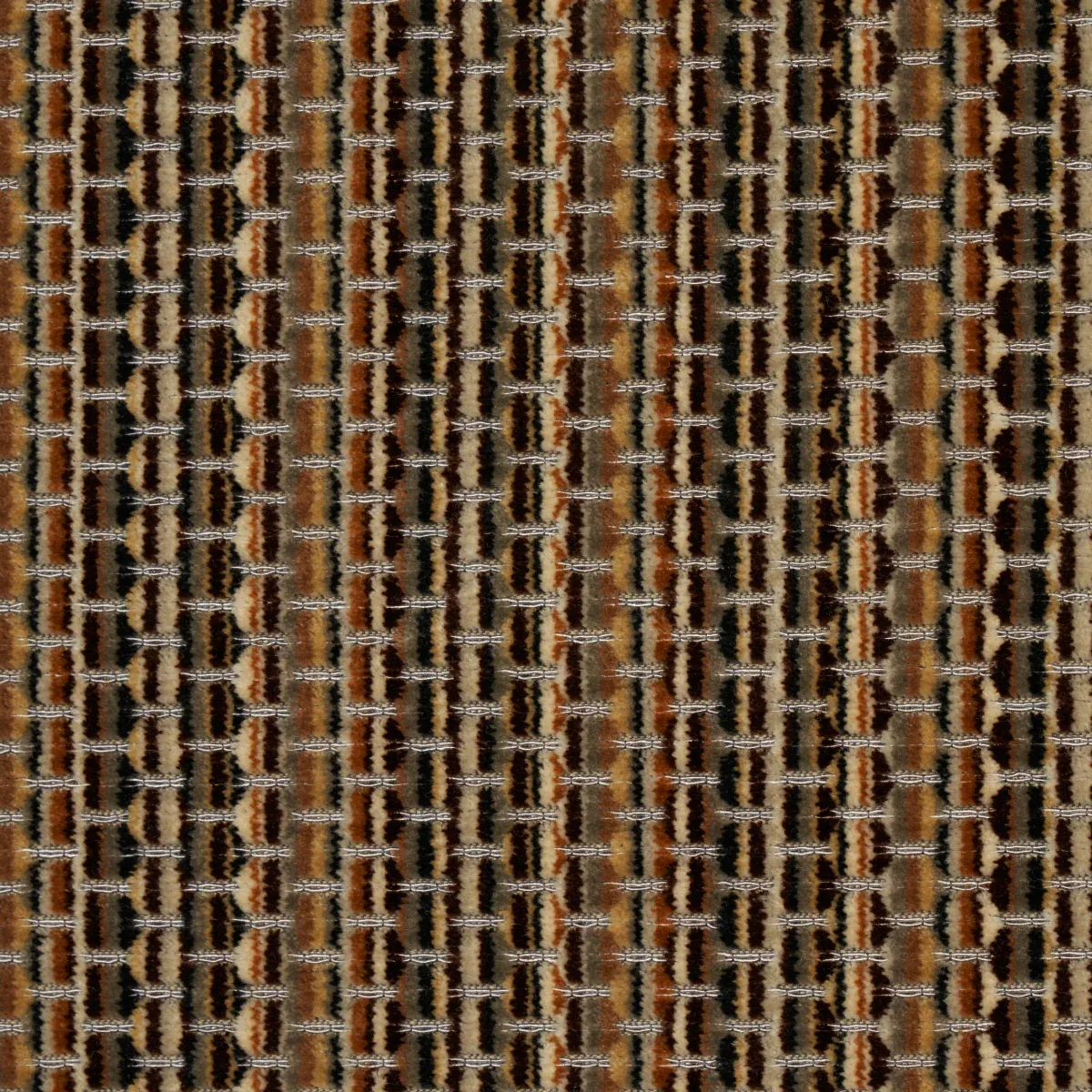 DOWNTOWN VELVET Fabric – SEPIA | Schumacher | Wallpaper Twin DOWNTOWN VELVET fabric SEPIA color by Schumacher