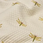 DRAGONFLIES fabric OCHRE color by Schumacher
