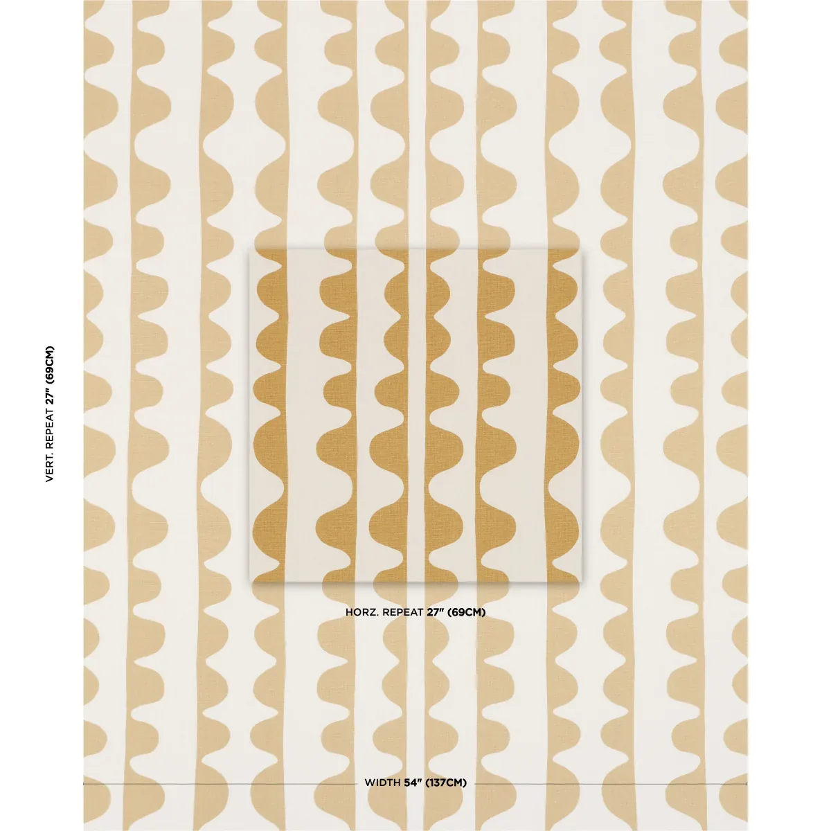 DRIFT Fabric – GINGER | Schumacher | Wallpaper Twins DRIFT fabric GINGER color by Schumacher