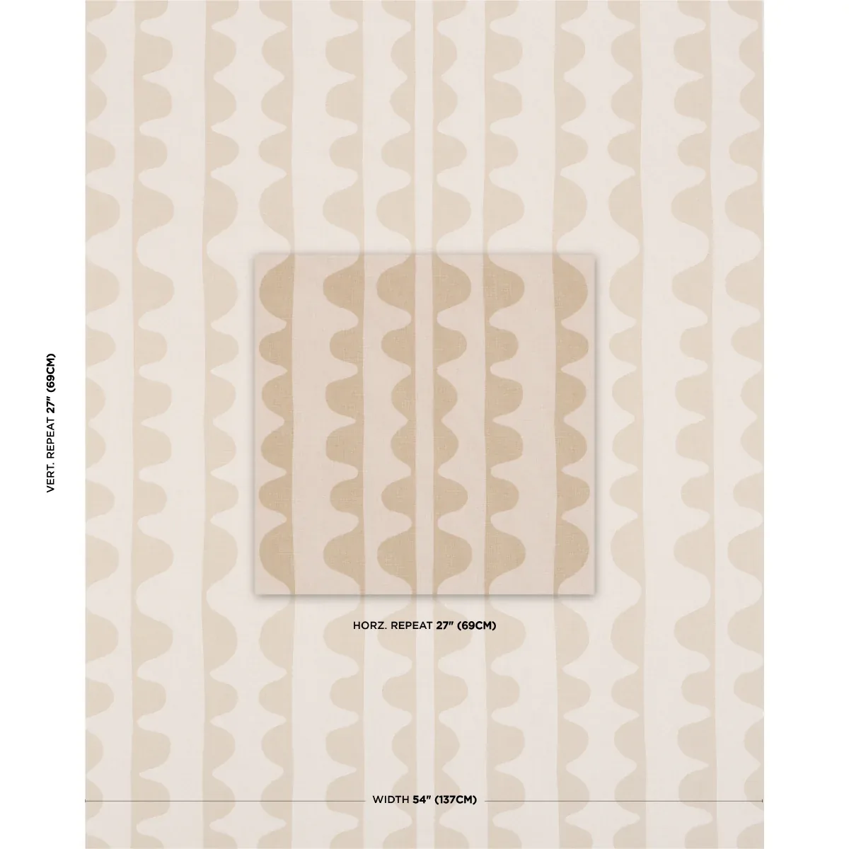 DRIFT Fabric – WAFER | Schumacher | Wallpaper Twins DRIFT fabric WAFER color by Schumacher