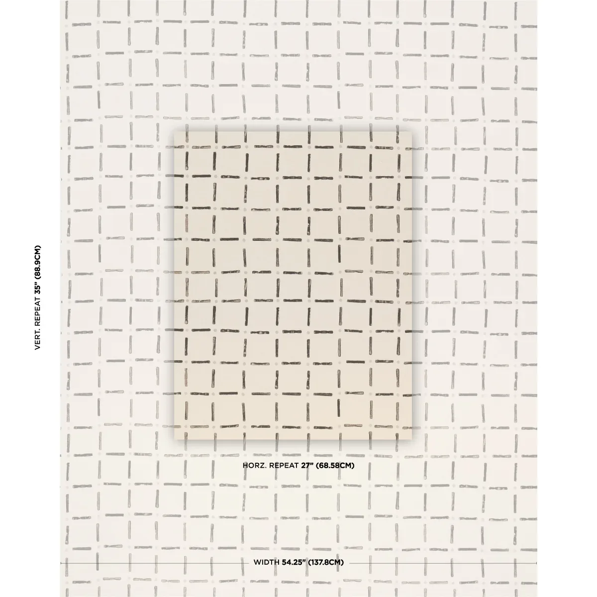 DRIFTING GRID Fabric – BLACK | Schumacher | Wallpaper Twins DRIFTING GRID fabric BLACK color by Schumacher