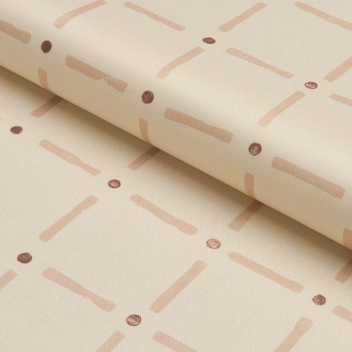 DRIFTING GRID Fabric – PETAL | Schumacher | Wallpaper Twins DRIFTING GRID fabric PETAL color by Schumacher