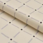 DRIFTING GRID Fabric – SKY | Schumacher | Wallpaper Twins DRIFTING GRID fabric SKY color by Schumacher