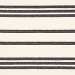 DUNE STRIPE fabric BLACK color by Schumacher