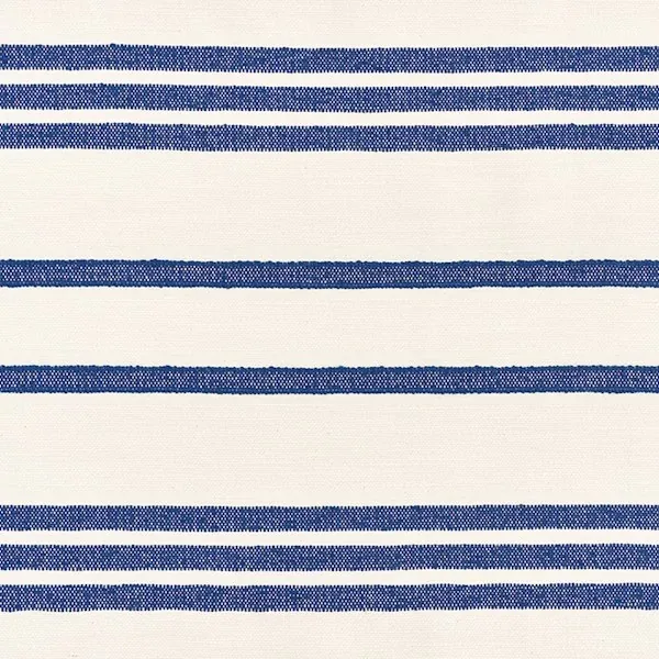 DUNE STRIPE fabric BLUE color by Schumacher