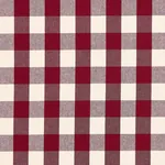 DUTTON BUFFALO CHECK Fabric – CRIMSON | Schumacher | Wallpap DUTTON BUFFALO CHECK fabric CRIMSON color by Schumacher