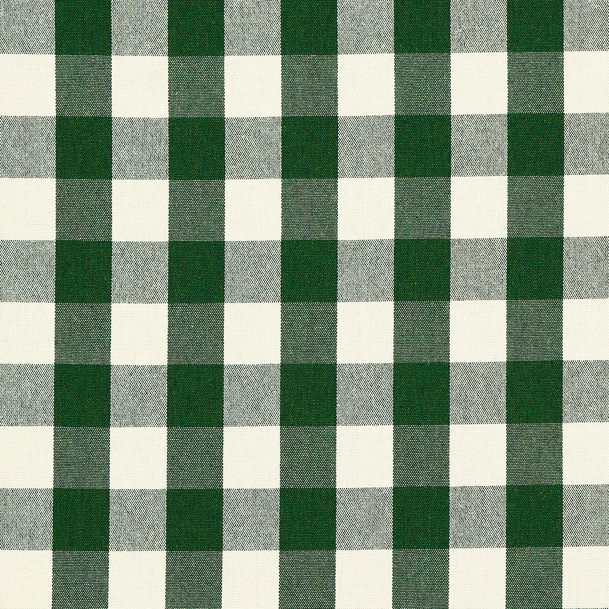 DUTTON BUFFALO CHECK fabric EMERALD color by Schumacher