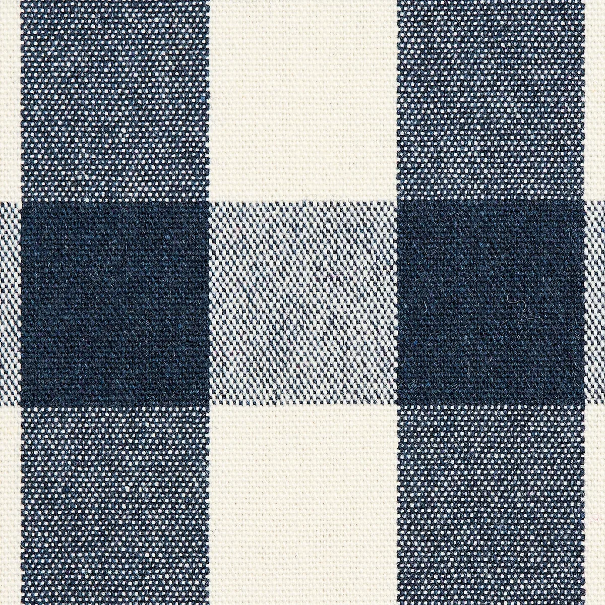 DUTTON BUFFALO CHECK Fabric – NAVY | Schumacher | Wallpaper DUTTON BUFFALO CHECK fabric NAVY color by Schumacher