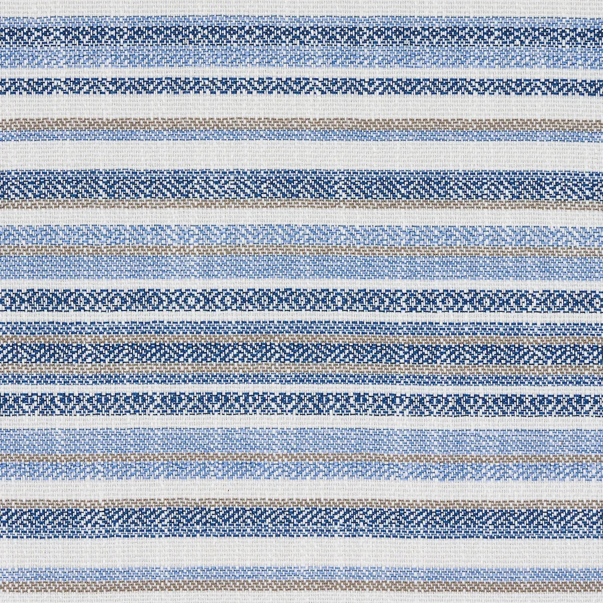 DYLAN INDOOR/OUTDOOR fabric BLUE color by Schumacher