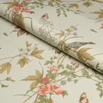 EARLY SPRING Fabric – AQUA | Schumacher | Wallpaper Twins EARLY SPRING fabric AQUA color by Schumacher
