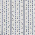EDDIE WOVEN HAND BLOCK PRINT Fabric – BLUE | Schumacher | Wa EDDIE WOVEN HAND BLOCK PRINT fabric BLUE color by Schumacher