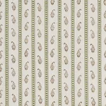 EDDIE WOVEN HAND BLOCK PRINT Fabric – GREEN | Schumacher | W EDDIE WOVEN HAND BLOCK PRINT fabric GREEN color by Schumacher