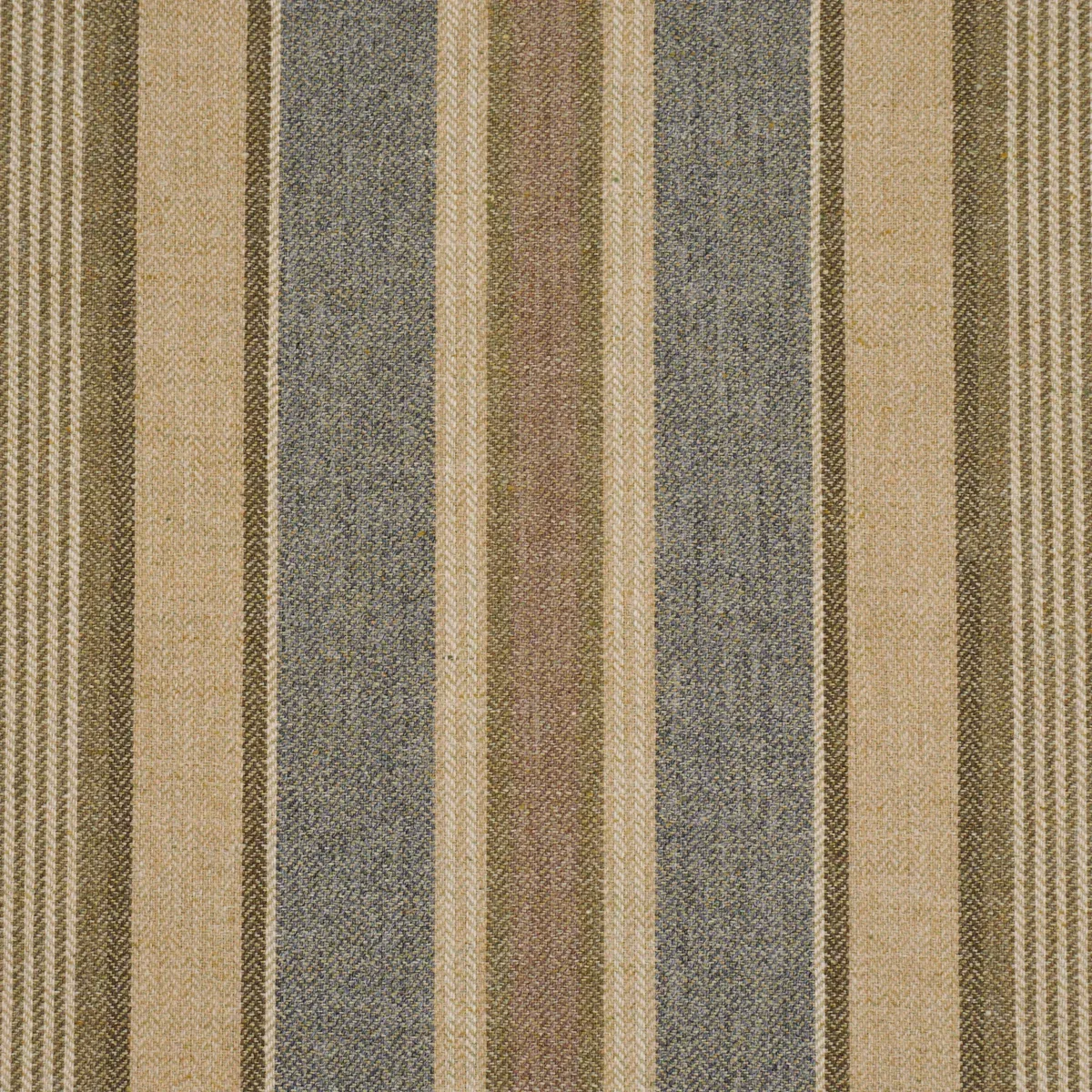 EDGEMERE STRIPE fabric DENIM color by Schumacher