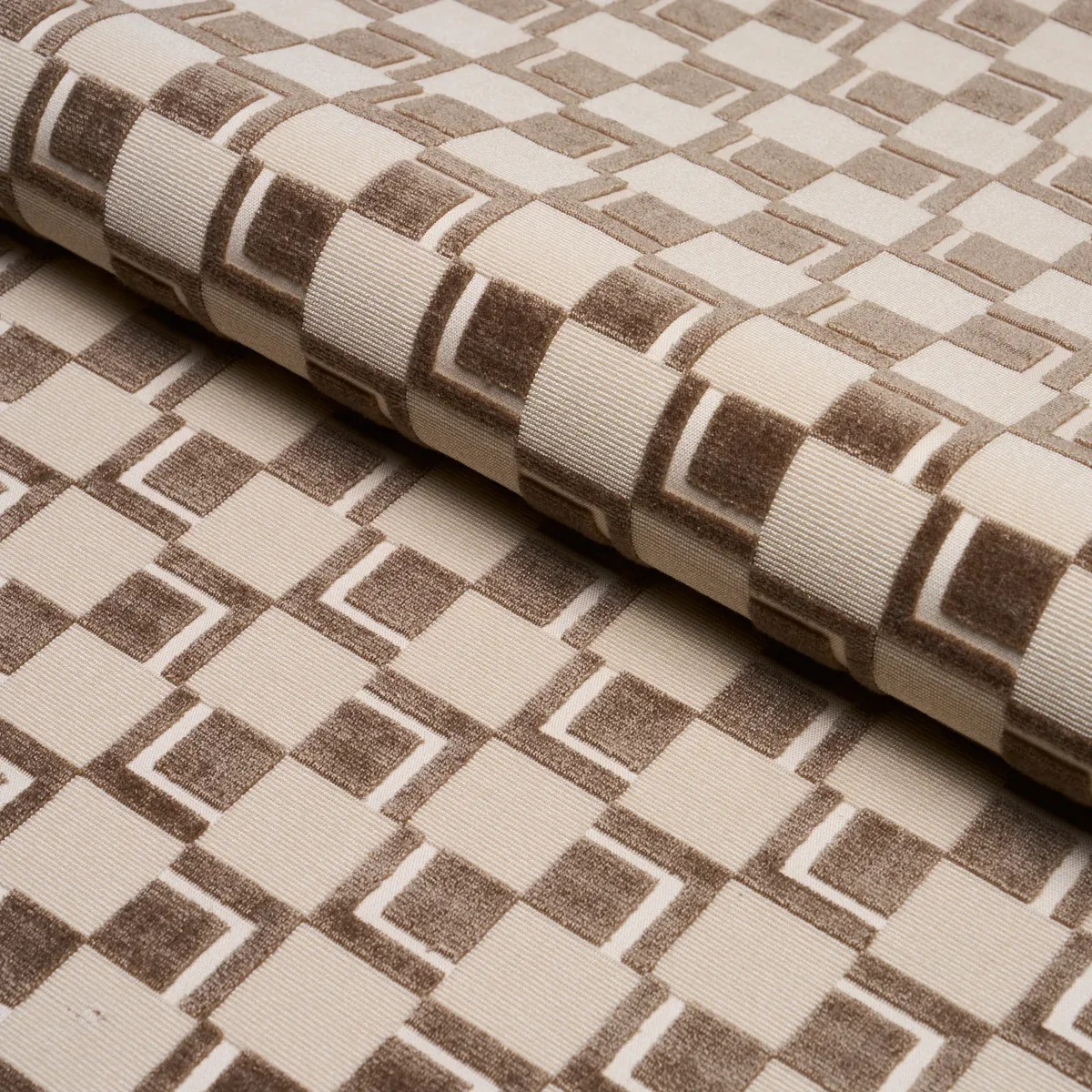 EDISON VELVET Fabric – CHAMPAGNE | Schumacher | Wallpaper Tw EDISON VELVET fabric CHAMPAGNE color by Schumacher