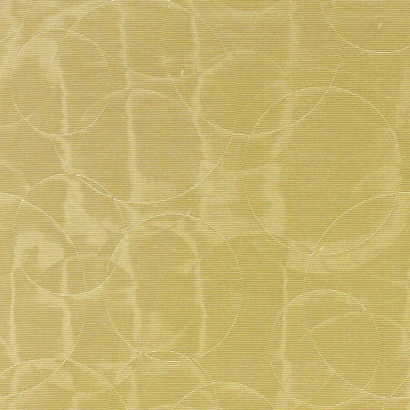 EFFERVESCENCE MOIRÉ fabric CITRINE color by Schumacher