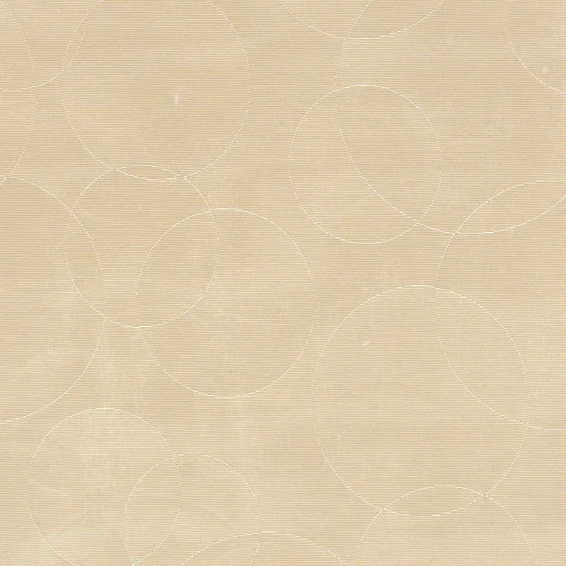 EFFERVESCENCE MOIRÉ fabric IVORY color by Schumacher