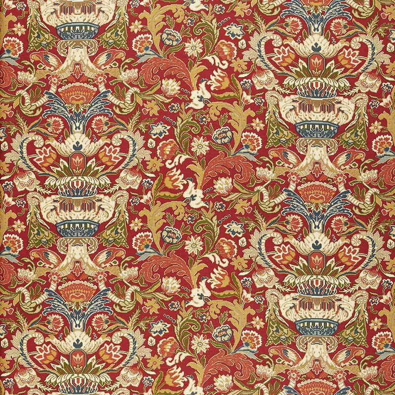 173621 | EGERTON TAPESTRY PRINT – SCARLET