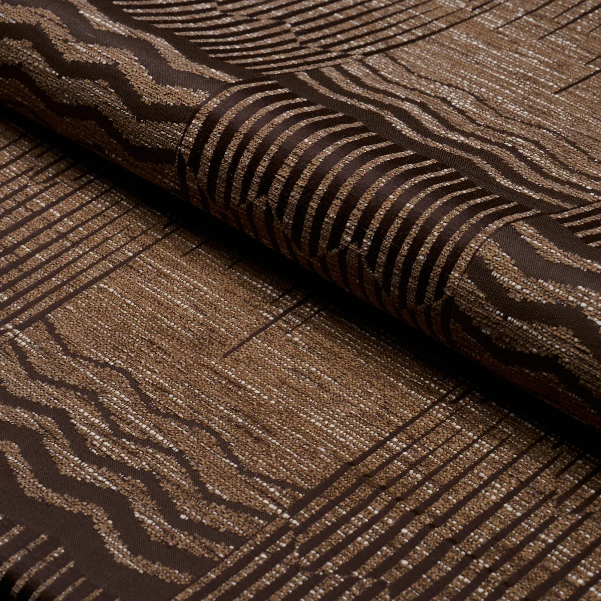 EL DORADO fabric BRONZE color by Schumacher