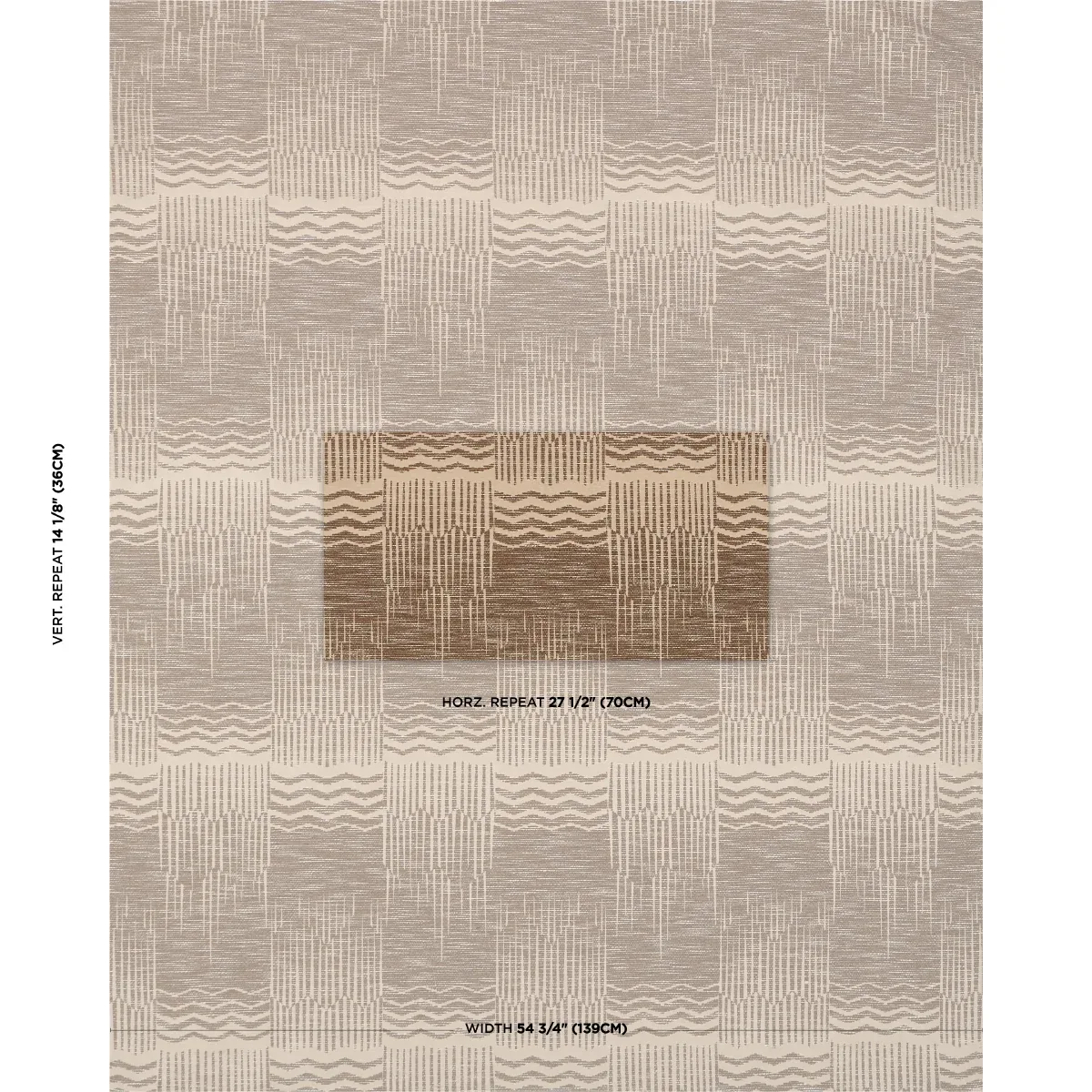 EL DORADO fabric CHAMPAGNE color by Schumacher