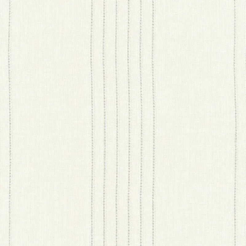 ELEANOR SHEER STRIPE fabric CREAM color by Schumacher