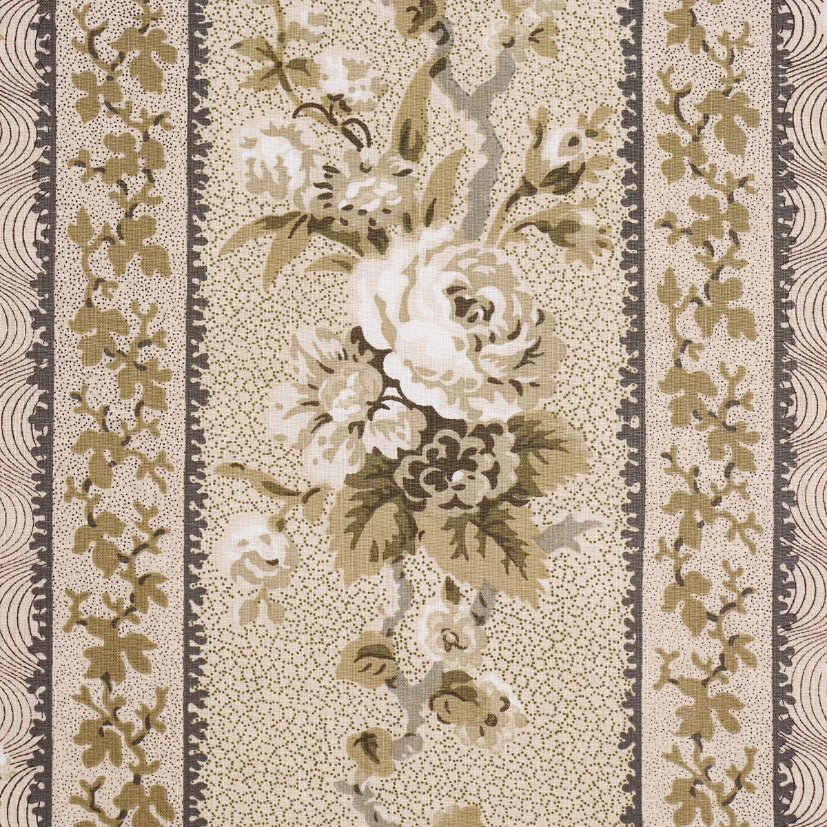 ELIZABETH CHINTZ fabric NEUTRAL color by Schumacher