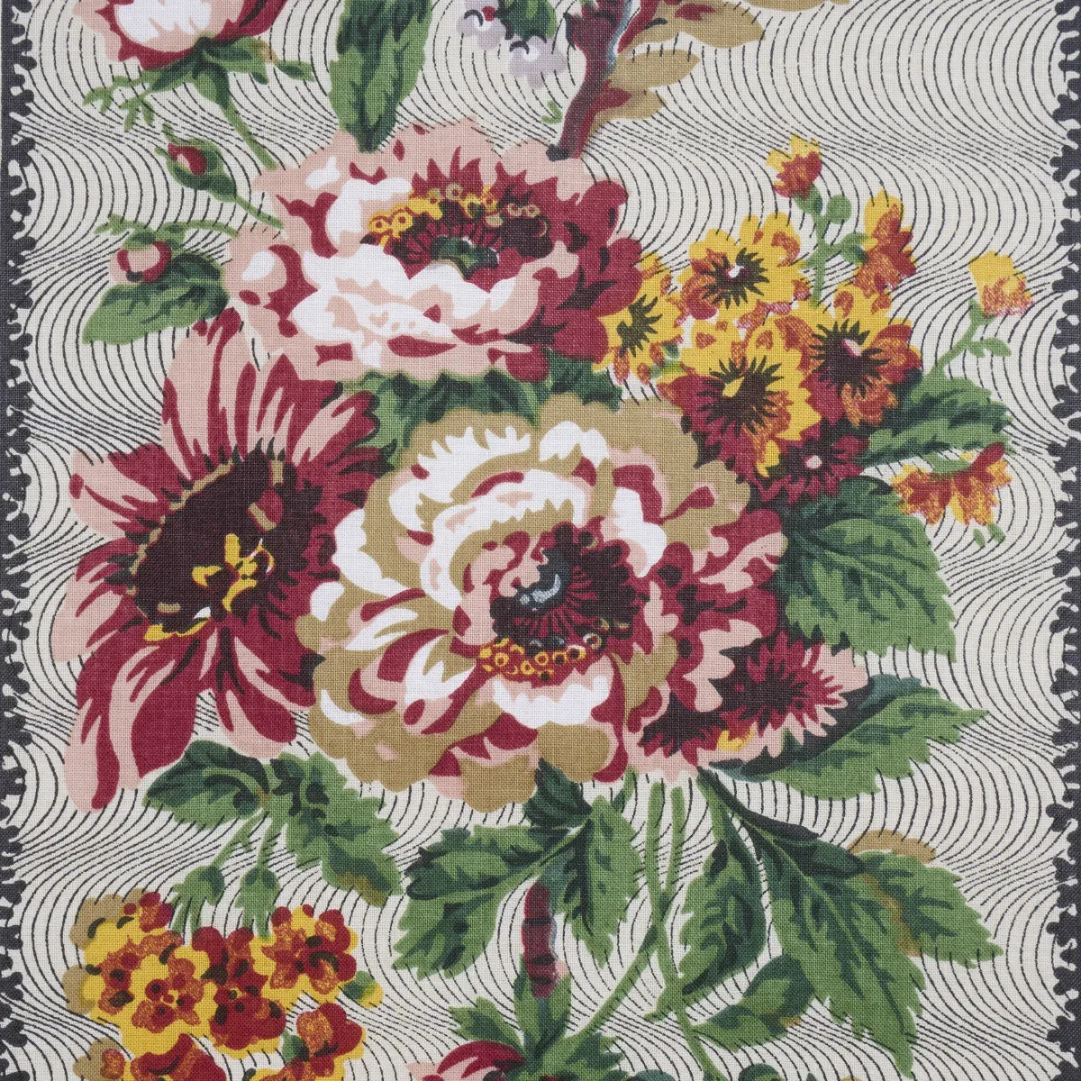 ELIZABETH CHINTZ Fabric – ROSE | Schumacher | Wallpaper Twin ELIZABETH CHINTZ fabric ROSE color by Schumacher