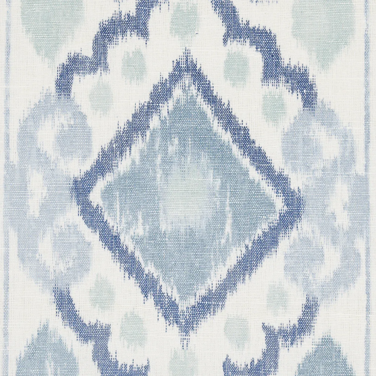 ELIZIA IKAT Fabric – MINERAL AND INDIGO | Schumacher | Wallp ELIZIA IKAT fabric MINERAL AND INDIGO color by Schumacher
