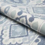 ELIZIA IKAT Fabric – MINERAL AND INDIGO | Schumacher | Wallp ELIZIA IKAT fabric MINERAL AND INDIGO color by Schumacher