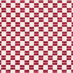 ELKHART fabric CRIMSON color by Schumacher