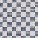 ELKHART PERFORMANCE fabric INDIGO color by Schumacher