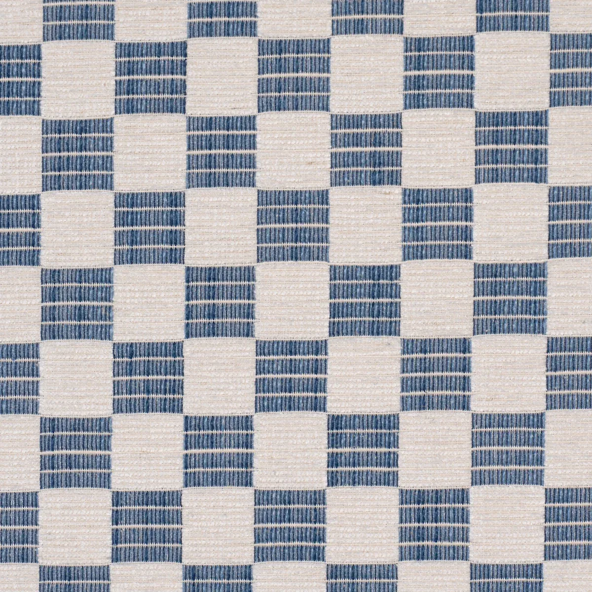 ELKHART PERFORMANCE fabric INDIGO color by Schumacher