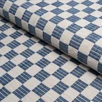 ELKHART PERFORMANCE fabric INDIGO color by Schumacher