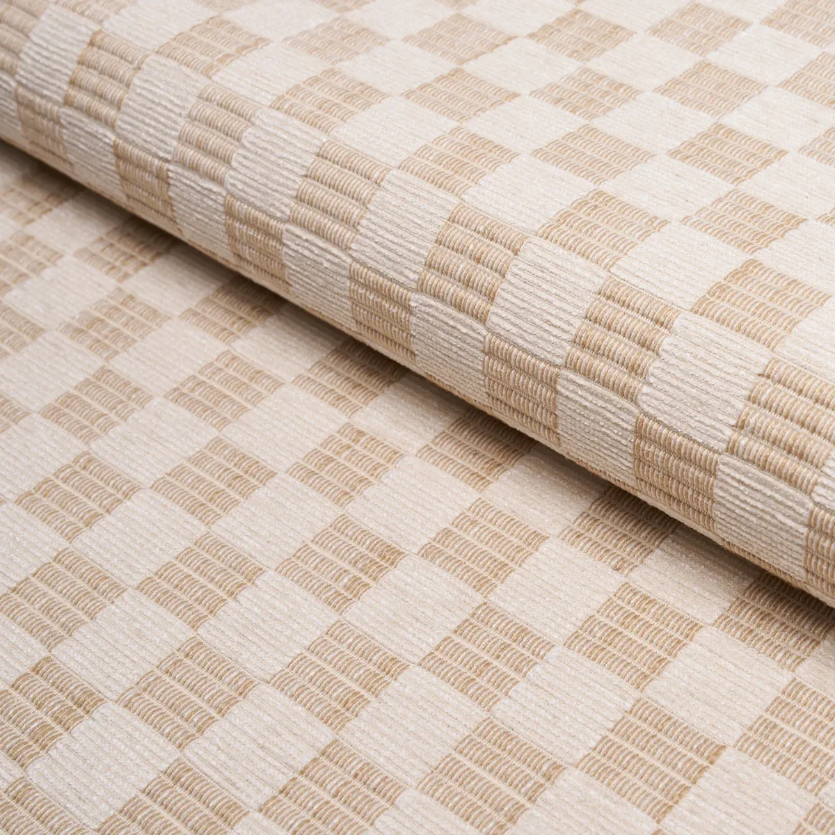ELKHART PERFORMANCE Fabric – NEUTRAL | Schumacher | Wallpape ELKHART PERFORMANCE fabric NEUTRAL color by Schumacher