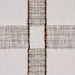ELKO PLAID fabric STRAW color by Schumacher