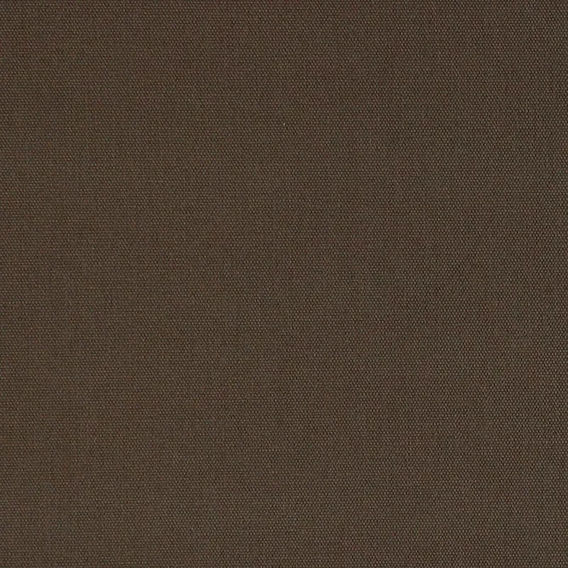 ELLIOTT BRUSHED COTTON fabric COCOA color by Schumacher