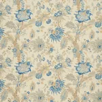 ELLIS FLORAL VINE Fabric – INDIGO | Schumacher | Wallpaper T ELLIS FLORAL VINE fabric INDIGO color by Schumacher