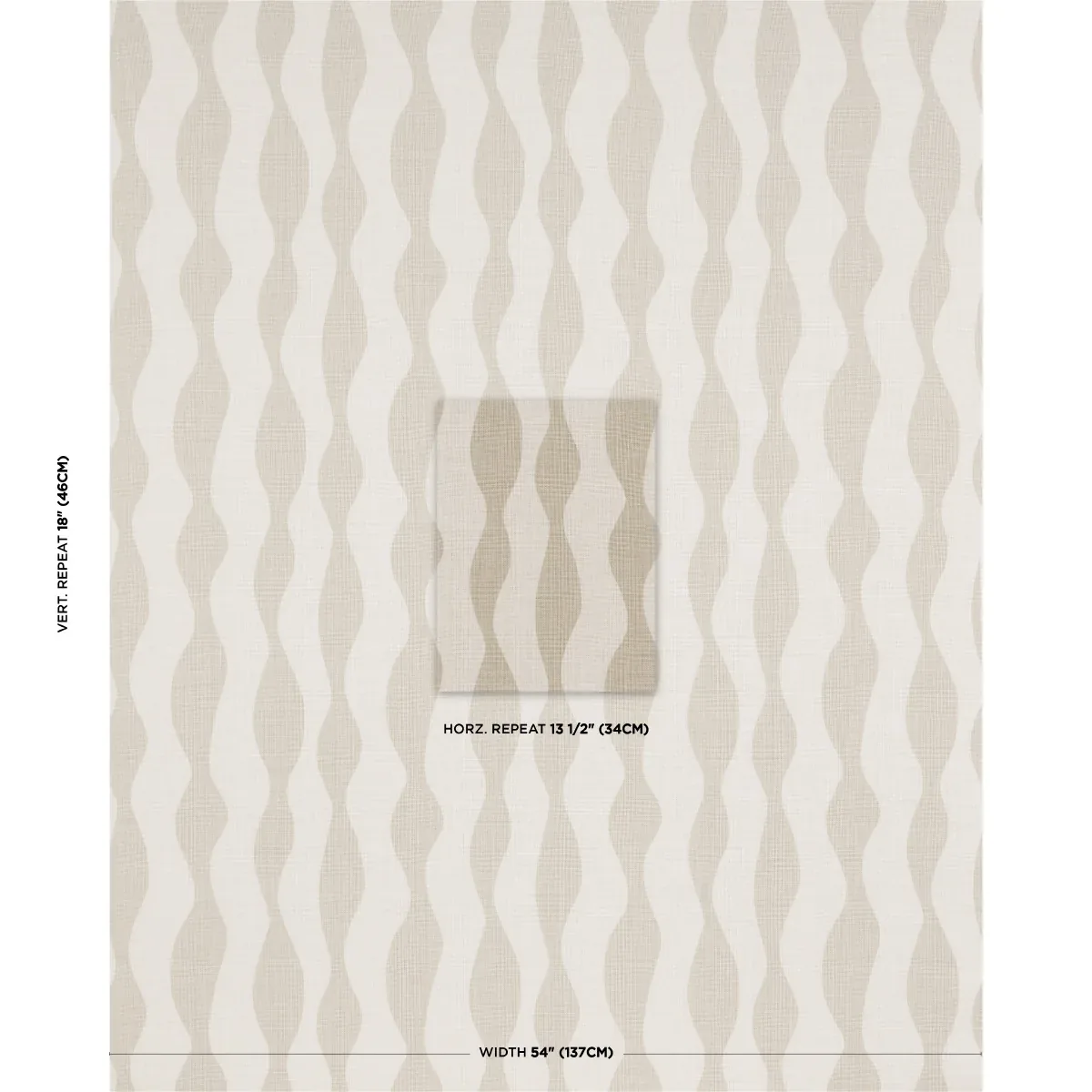 ELLSWORTH fabric BIRCH color by Schumacher