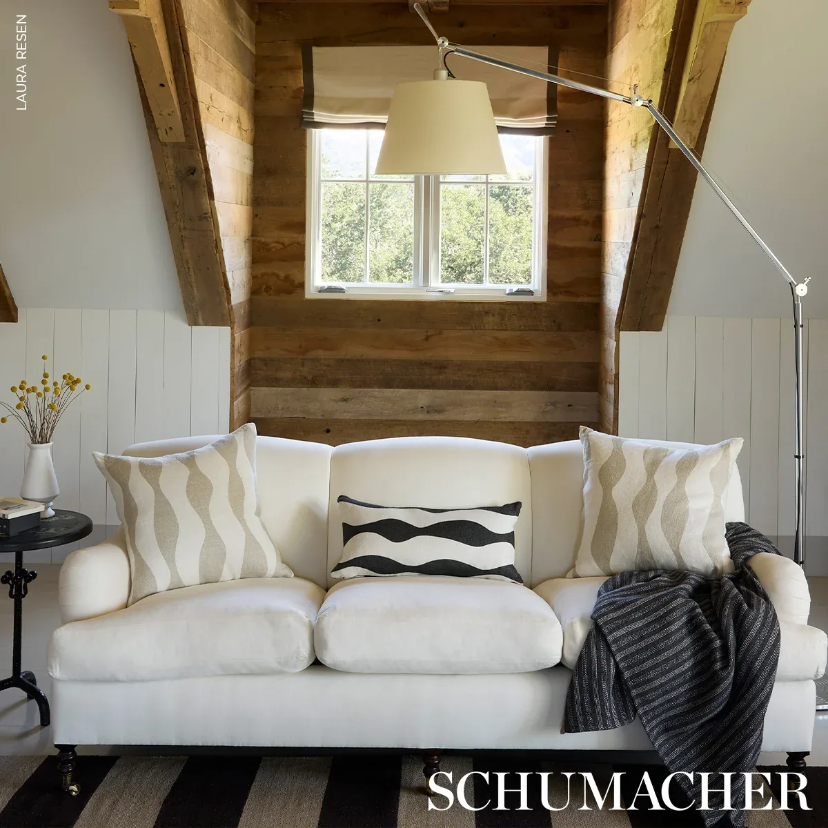 ELLSWORTH fabric BIRCH color by Schumacher