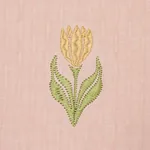 ELMSLIE EMBROIDERY Fabric – PETAL | Schumacher | Wallpaper T ELMSLIE EMBROIDERY fabric PETAL color by Schumacher