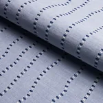 ELODIE EMBROIDERY fabric CHAMBRAY color by Schumacher
