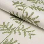 ELOISE EMBROIDERY Fabric – SAGE | Schumacher | Wallpaper Twi ELOISE EMBROIDERY fabric SAGE color by Schumacher