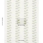 ELOISE EMBROIDERY Fabric – SAGE | Schumacher | Wallpaper Twi ELOISE EMBROIDERY fabric SAGE color by Schumacher